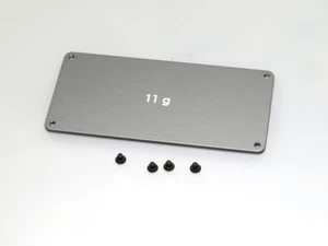 Camión de recorrido corto ASC70010 ASOCIADO RC10 SC7 11G PESO CHASIS ALUMINIO - Imagen 1 de 1