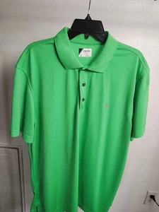 Izod Golf Herren Shirt Gr. XL neongrün - Bild 1 von 4