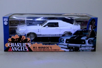 1:18 Greenlight 1976 Ford Mustang II Cobra II Charlie's Angels Jill Munroe - Image 1 of 3
