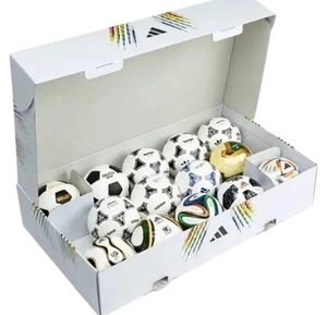 Adidas FIFA 2022 World Cup Historical 14 pc Mini Soccer Ball Collectors Set NEW - Picture 1 of 16