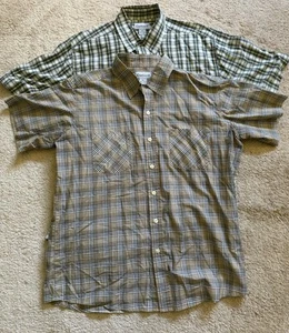 Carhartt Kurzarm Karierte Button Down Hemden 2 Stück Größe XL - Bild 1 von 7