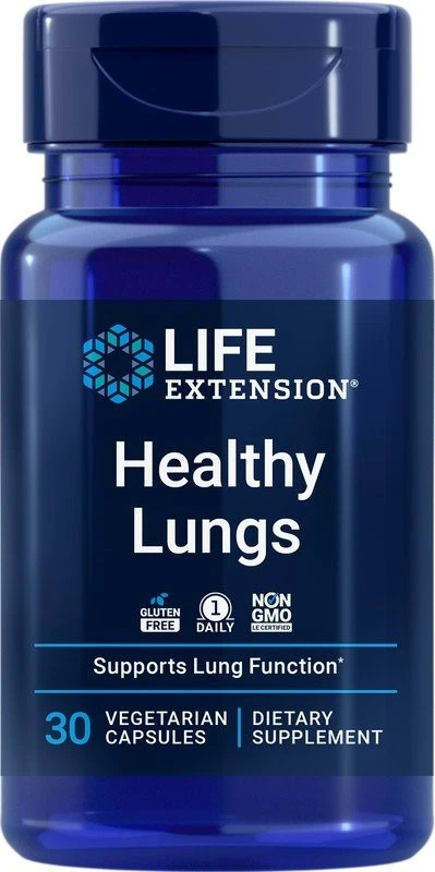 Life Extension Healthy Lungs 30 VegCap Foto 1 de 1