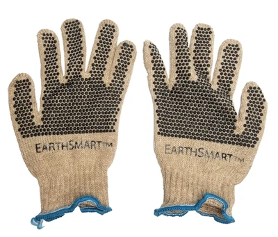 1 Pair Sperian EarthSmart GRIP Dot Cotton / Poly Work Gloves RTD7L Small/Medium - Image 1 of 4