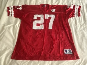 Camiseta de fútbol americano Wisconsin Badgers vintage CHAMPION talla 48 XL grande NUEVA - Imagen 1 de 6