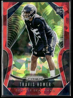 Travis Homer 2019 Prizm Red Ice Prizm RC #340 - Image 1 of 2