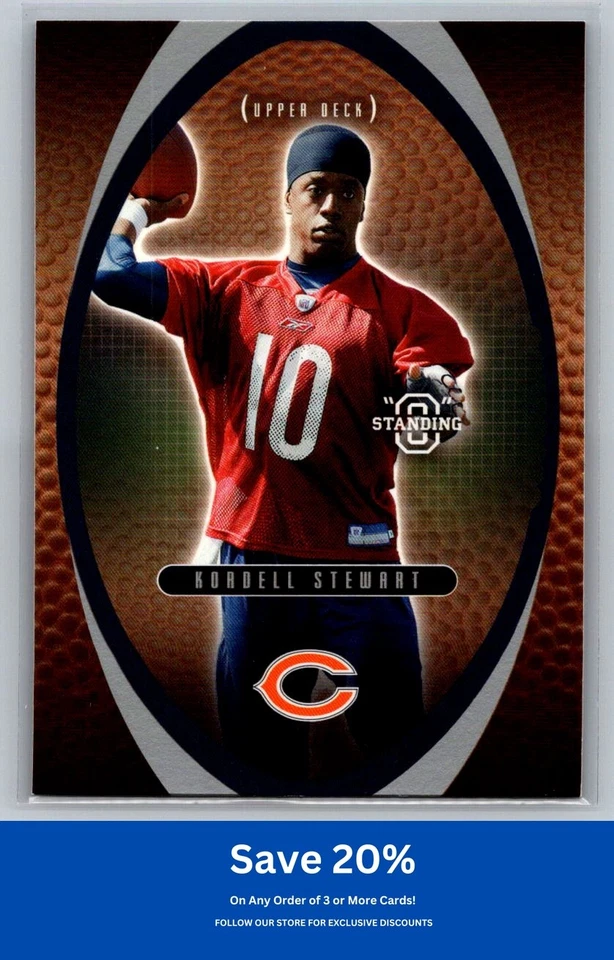 Kordell Stewart 2003 Upper Deck Standing O #21 Chicago Bears - Image 1 of 2