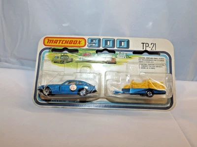 MATCHBOX S/F PAQUETE DE DOS Nº JUEGO MOTO TP-21-A CON HTF 67-C EN AZUL Foto 1 de 4