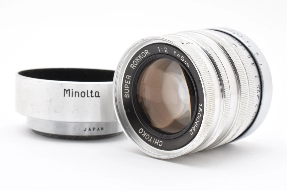 レンズ(単焦点) MINOLTA SUPER ROKKOR 5cm f1.8 L39 ミノルタ】SUPER ROKKOR 5cm F1.8 (L39) 外観レビュー | 収差Love