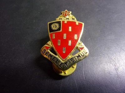 US ARMY - 78° Field Artillery Battalion Unit Crest - Photo 1/2
