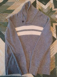 Vintage GAP Sweater 90s Small Heavyweight Shawl 54023 - Picture 1 of 6