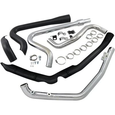 Tubos de cabeza dobles Cobra True - negros - Dresser 6257RB Foto 1 de 3