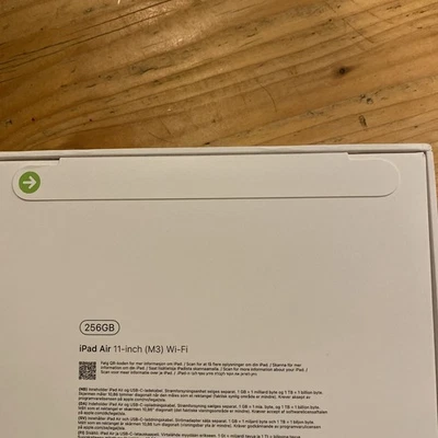 Apple iPad Air 11 Inch M3 WiFi (2025) 256GB - A3266, (Space Gray NEW & SEALED - Image 1 of 4