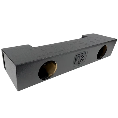 Корпус сабвуфера портированный 2019-2024 Dodge Ram 1500 с двойной кабиной корпус сабвуфера 2x8 дюймов - Изображение 1 из 4