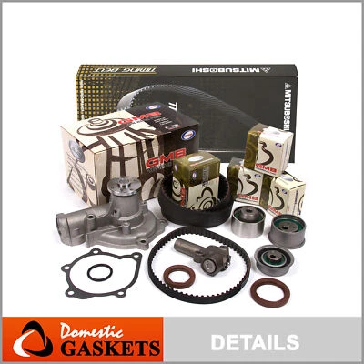 Kit de correa de distribución tensor ajuste 92-95 Mitsubishi Montero Galant 4G64 bomba de agua Foto 1 de 4