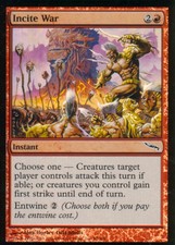 Incite was Foil | EX | | Mirrodin Magic MTG