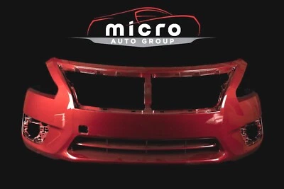 2013-2015 NISSAN ALTIMA FRONT BUMPER OEM PAINTED CAYENNE RED NAH 620223TA0H Foto 1 de 4