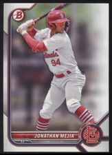 2022 Bowman Draft #BD-186 Jonathan Mejia  St. Louis Cardinals
