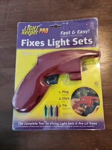 Light Keeper Pro Christmas Lights Tester Repair Tool Fix PreLit Xmas Tree Bulbs - Picture 1 of 4
