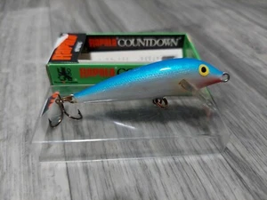 RARE RAPALA COUNTDOWN 7 B VINTAGE CD-07 BLUE NIB CD 07 FISHING LURE IRELAND NOS - Picture 1 of 6