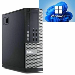 DELL Optiplex Windows 11 Pro Desktop Computer 16GB RAM 480GB SSD Core i5 PC WIFI - Picture 1 of 3