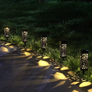 10 Pack Solar Powered LED Garden Lights, Automatic Led for Patio Yard Solar Ligh - Picture 1 of 12