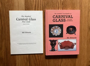 The Standard Encyclopedia of Carnival Glass By Bill Edwards With Price Guide VGC - Picture 1 of 19