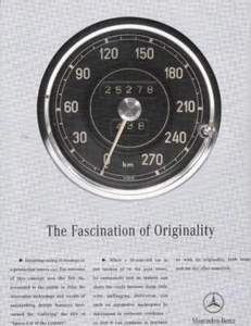 Very Rare 2004 Mercedes-Benz Print-Ad-1954 300 SL - Picture 1 of 1