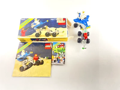 LEGO STAR-PATROL LAUNCHER # 6871 Classic VTG INSTRUCTION BOX Space 1984 - Image 1 of 4