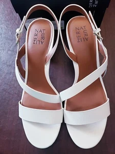 NEW Naturalizer Kendall Synthetic Sandal White - Picture 1 of 4