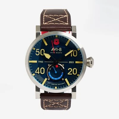AVI-8 DAMBUSTER 80th Anniversary Royal British Legion Meca-Quartz Limited Edi... - Image 1 of 4