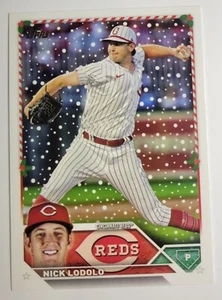 2023 Nick Lodolo Topps Holiday #H104 Cincinnatti Reds Pitcher Baseball Card MLB - Picture 1 of 2