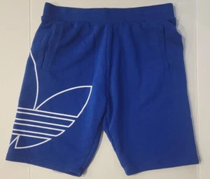 Adidas Boys Athletic Basketball Shorts Pockets Blue Size Large 13-14 - Picture 1 of 3