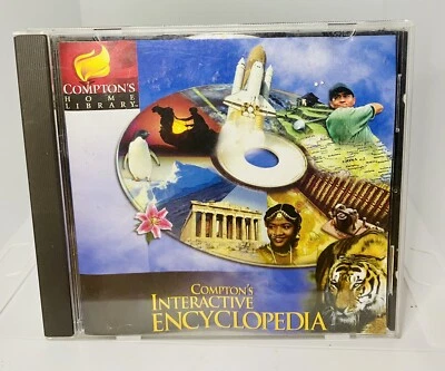 Compton's Home Library Interactive Encyclopedia 1998 CD-ROM TLC Software - Image 1 of 2