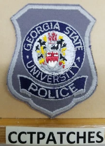 GEORGIA STATE UNIVERSITY POLICE 2 7/8" BY 3 5/8" SHOULDER PATCH GA - Picture 1 of 2