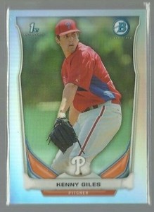 2014 Bowman Chrome Prospects Refractors #BCP99 Kenny Giles (ref 95210)