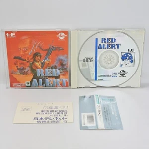 PC Engine CD RED ALERT Spine 1521 pe - Picture 1 of 8