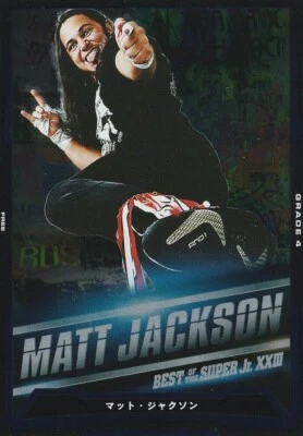 Matt Jackson Young Bucks 2016 Bushiroad King of Pro Wrestling #BT18-044-BOSJ AEW Foto 1 de 2