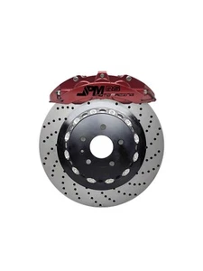 Disco de perforación JPM Forged RS freno 6 ollas anodizado rojo 15" para E90 E92 M3 - Imagen 1 de 1