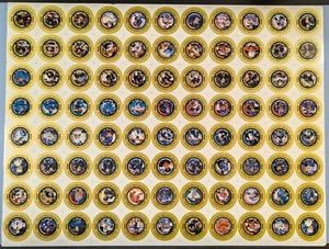 1997-99 NHL Hockey Collectible Medallion Uncut Metal Sheet - Picture 1 of 5