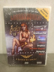 Rare New Sealed Locobazooka! United We Rock! Lucky 13 DVD W/ Bonus CD *See Desc* - Picture 1 of 8