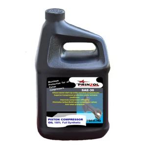 Aceite compresor de pistón botella sintética completa de 1 galón - Imagen 1 de 1