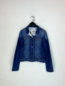 JohnnieB Girls Blue Denim Jacket Button Closure Trucker Style 15-16Y - Picture 1 of 10
