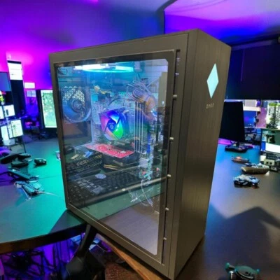 RGB Gaming Desktop Computer i7 up to 64GB DDR4 1TB SSD NVIDIA GTX 745 4GB Win11P - Image 1 of 4