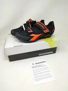 Cycling Shoes Diadora X Phantom II 40 7 6.5 25 NOS Black MTB - Picture 1 of 7