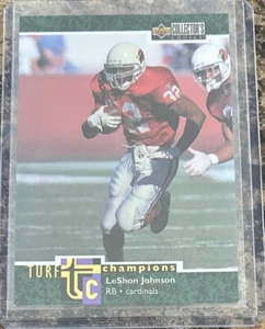 1997 Upper Deck Collector's Choice - Turf Champions #TC25 LeShon Johnson - Picture 1 of 2