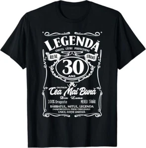 Camiseta Rumania 30 Cumpleaños Tricou Aniversar Románico Cadou Pentru 30 De Ani RO - Imagen 1 de 23