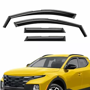 Sun Rain Visors Wind Rain Guards for 2022-2025 Hyundai Santa Cruz - Picture 1 of 9