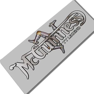 John McGuinness (nort) TT Legend sticker motorcycle decal graphic x 1 LRG 200mm - Picture 1 of 1