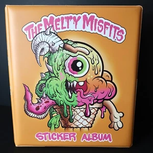 2020 GARBAGE PAIL KIDS MELTY MISFITS JUMBO SERIES ALBUM BINDER BUFF MONSTER - Picture 1 of 4