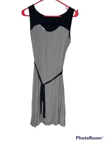 New York & Company Black and white checkered Stetch Dress sz MD - Picture 1 of 3